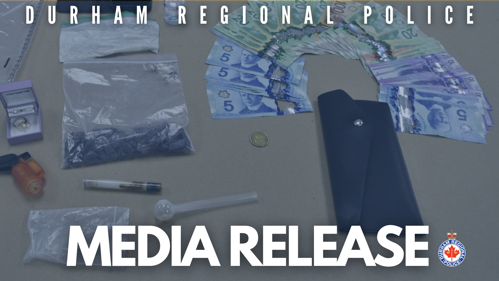 Image of Drugs Seized Following Drug Investigation in Oshawa