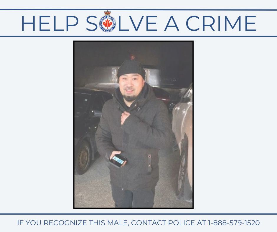 Police are seeking the public’s assistance in identifying a suspect involved in a fraud investigation in Bowmanville.