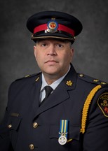 A photo of Inspector Sean Sitaram who leads East Division.