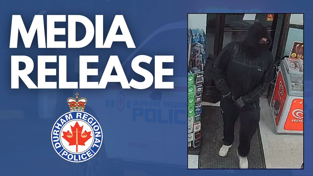 Update # 1 Suspect Wanted After Armed Robbery in Oshawa