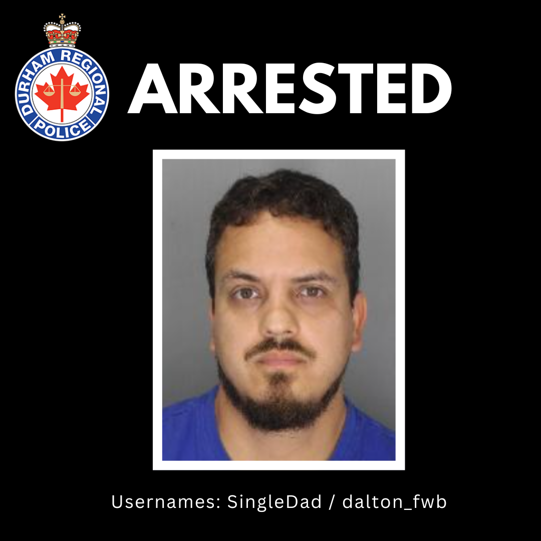 Image of Male Arrested in Child Luring Investigation
