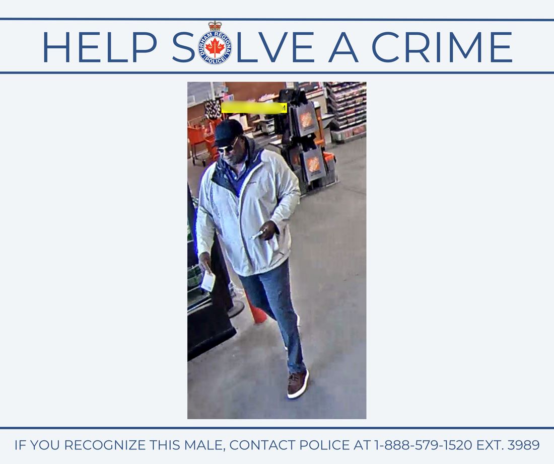 Suspect Wanted for Use of Stolen Credit Cards